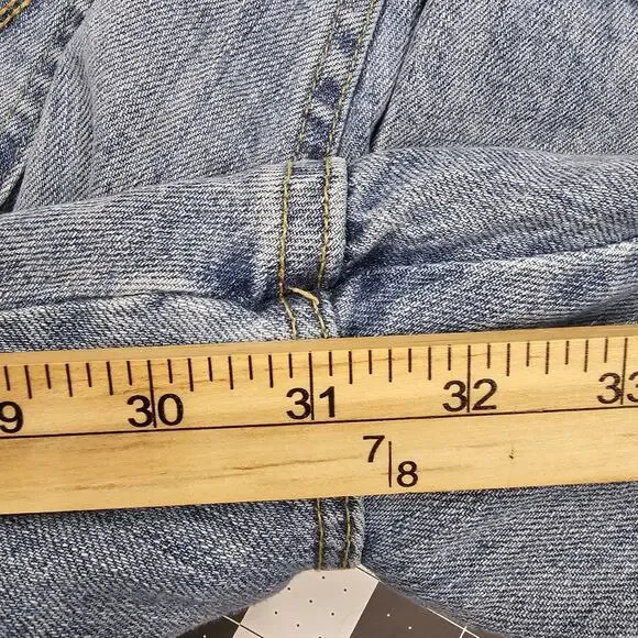 Wrangler Retro Jeans 38x31 Relaxed Boot Cut Cowboy Western Grunge Light Wash - Picture 13 of 14